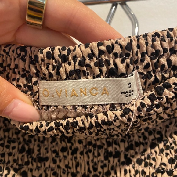 Ruched spotted skirt - Picture 3 of 3